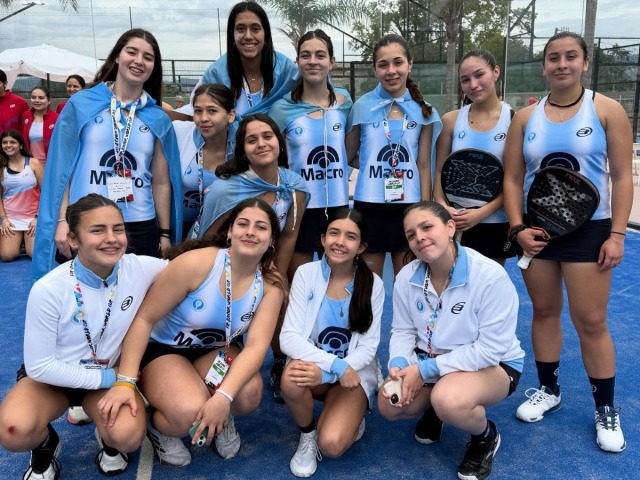 Buen inici de Argentina en el Mundial Junior de pdel